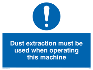 MP291: Dust extraction this machine