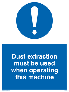 MP291: Dust extraction this machine