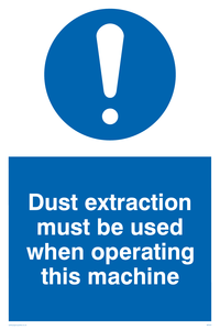 MP291: Dust extraction this machine