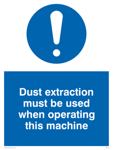 MP291: Dust extraction this machine