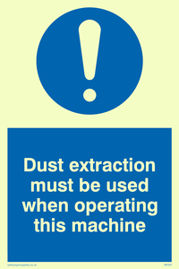MP291: Dust extraction this machine