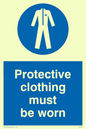 MP292: protective clothing must be worn