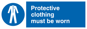 MP292: protective clothing must be worn