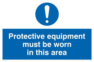 MP293: PPE in this area
