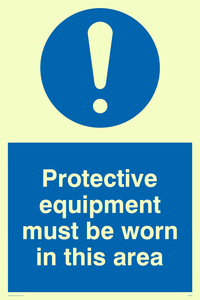 MP293: PPE in this area