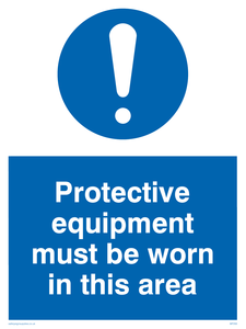MP293: PPE in this area