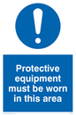 MP293: PPE in this area