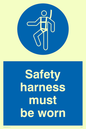 MP298: safety harness must be worn