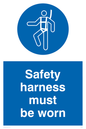 MP298: safety harness must be worn