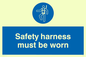 MP298: safety harness must be worn