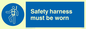 MP298: safety harness must be worn