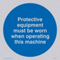 MP302: PPE when operating machine