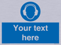 MP3021: Custom Ear Protection Sign