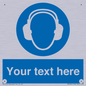 MP3021: Custom Ear Protection Sign