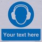 MP3021: Custom Ear Protection Sign