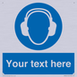 MP3021: Custom Ear Protection Sign