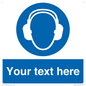 MP3021: Custom Ear Protection Sign