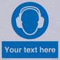 MP3021: Custom Ear Protection Sign