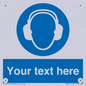 MP3021: Custom Ear Protection Sign