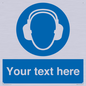 MP3021: Custom Ear Protection Sign