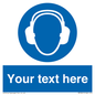 MP3021: Custom Ear Protection Sign