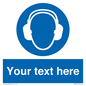 MP3021: Custom Ear Protection Sign