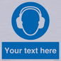 MP3021: Custom Ear Protection Sign