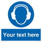 MP3021: Custom Ear Protection Sign
