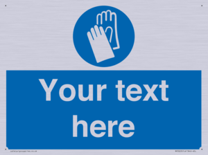 MP3023: Custom Glove Sign