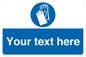 MP3023: Custom Glove Sign