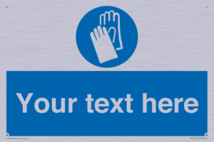 MP3023: Custom Glove Sign