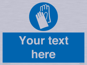 MP3023: Custom Glove Sign