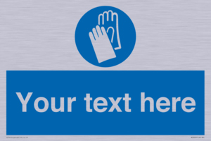 MP3023: Custom Glove Sign