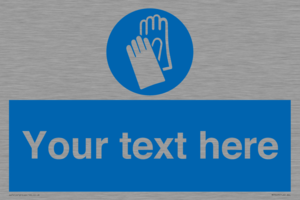 MP3023: Custom Glove Sign