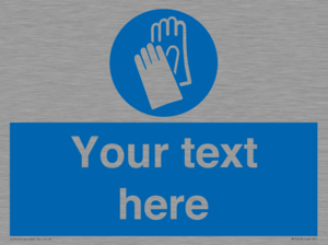 MP3023: Custom Glove Sign