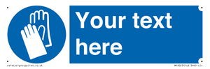 MP3023: Custom Glove Sign