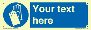 MP3023: Custom Glove Sign