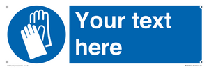 MP3023: Custom Glove Sign
