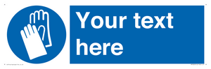 MP3023: Custom Glove Sign
