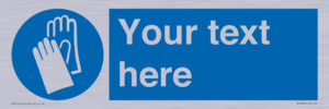 MP3023: Custom Glove Sign