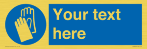MP3023: Custom Glove Sign