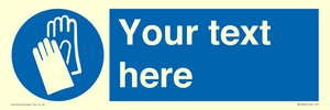MP3023: Custom Glove Sign