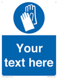 MP3023: Custom Glove Sign