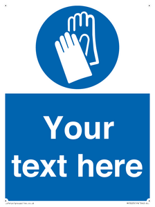 MP3023: Custom Glove Sign