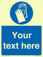 MP3023: Custom Glove Sign