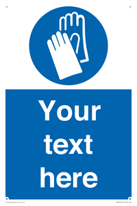 MP3023: Custom Glove Sign