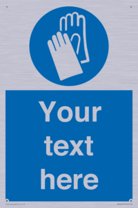 MP3023: Custom Glove Sign