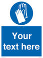 MP3023: Custom Glove Sign