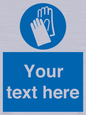 MP3023: Custom Glove Sign
