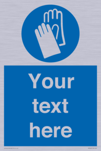 MP3023: Custom Glove Sign
